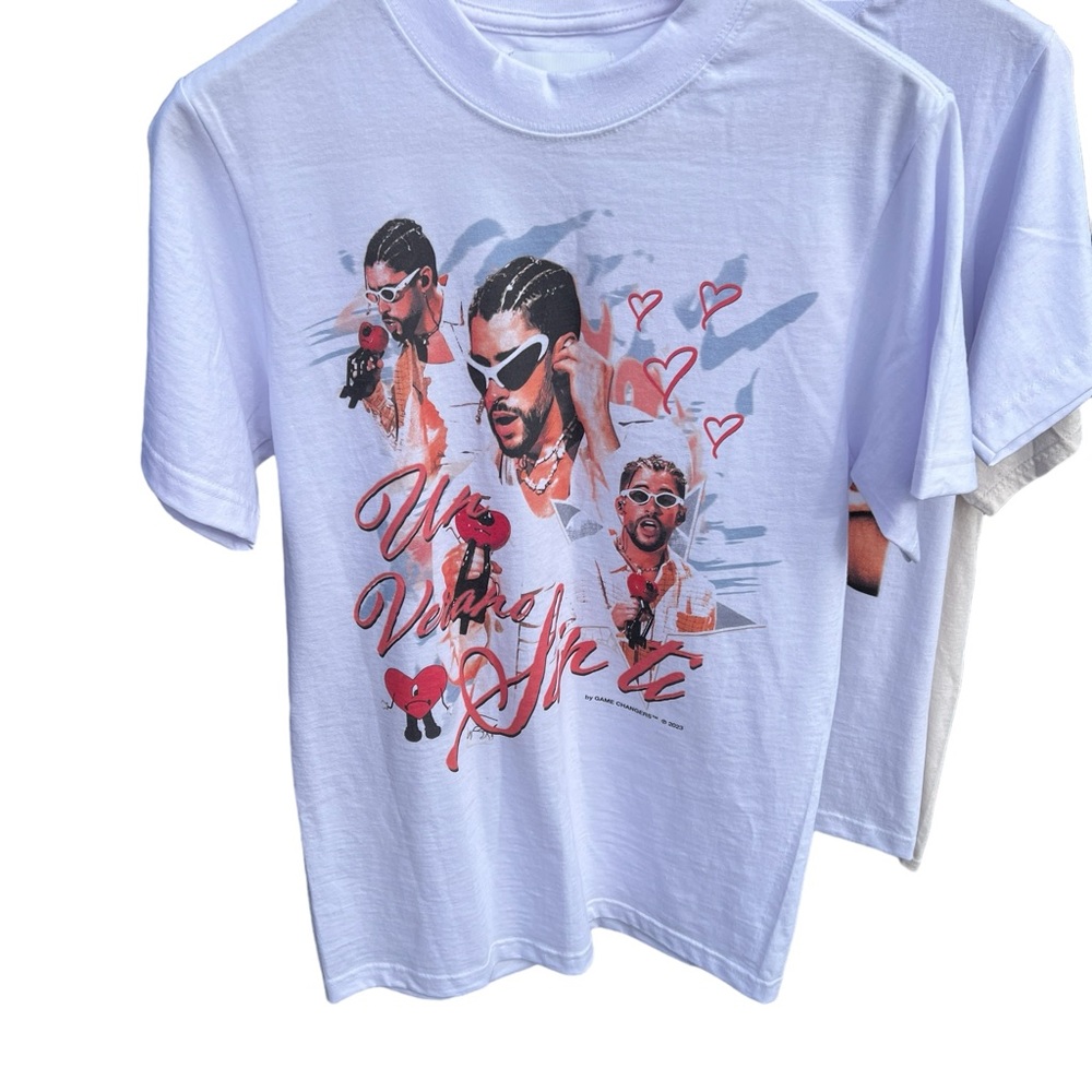 BAD BUNNY TOUR DATES TEE